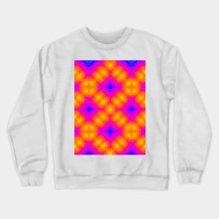 Digital Heat Warm Pattern Crewneck Sweatshirt